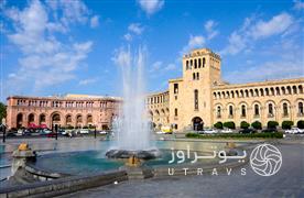 attractions of Yerevan in republic Square